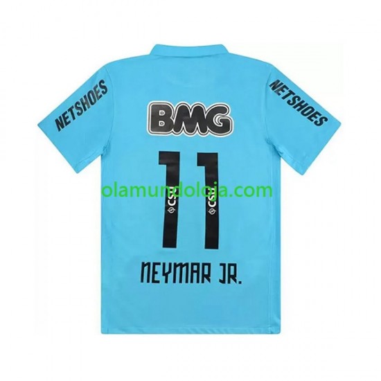 Camisola Santos FC Neymar JR 11 -2012 Retro Homem Equipamento Terceiro 2011 Manga Curta